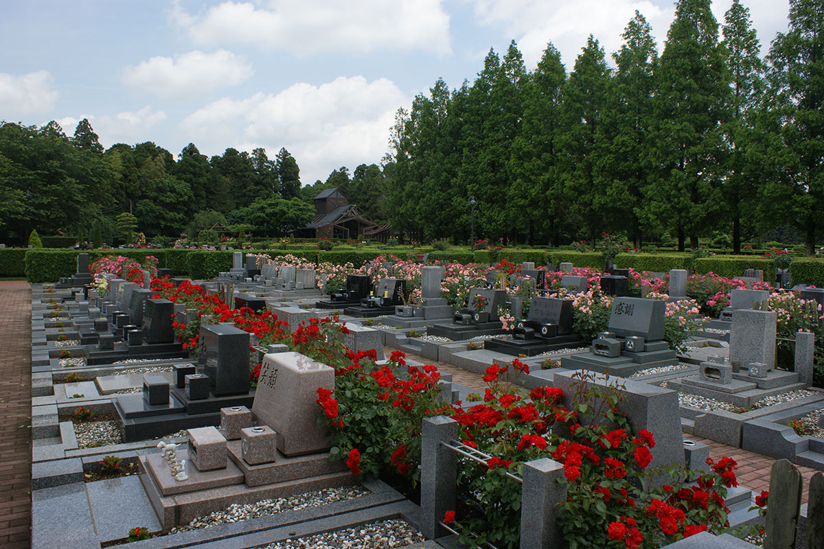 花と緑あふれる園内