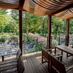 テラスでお茶を飲みながら園内を見下ろすことができます（サムネイル9）