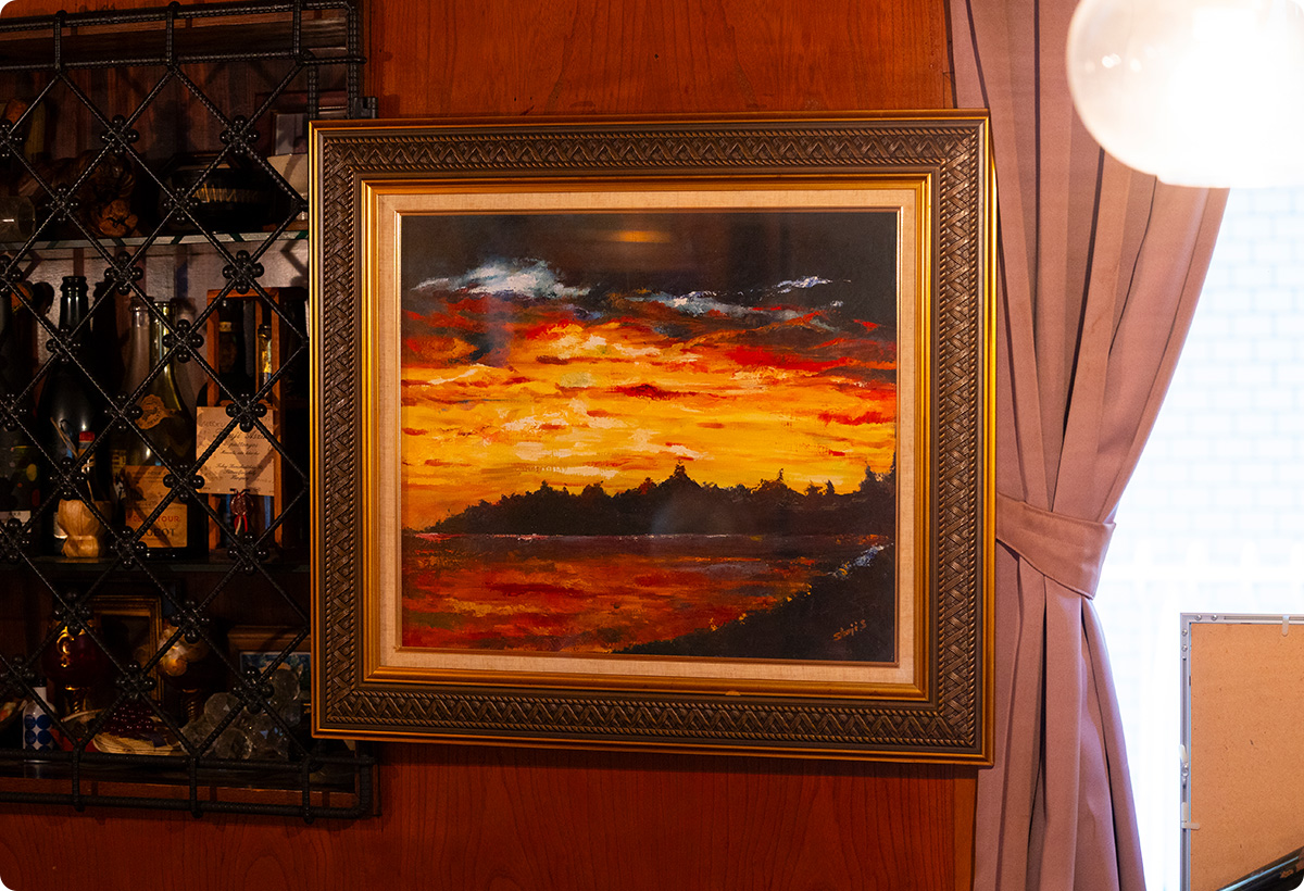 磧本さんが書いた絵画